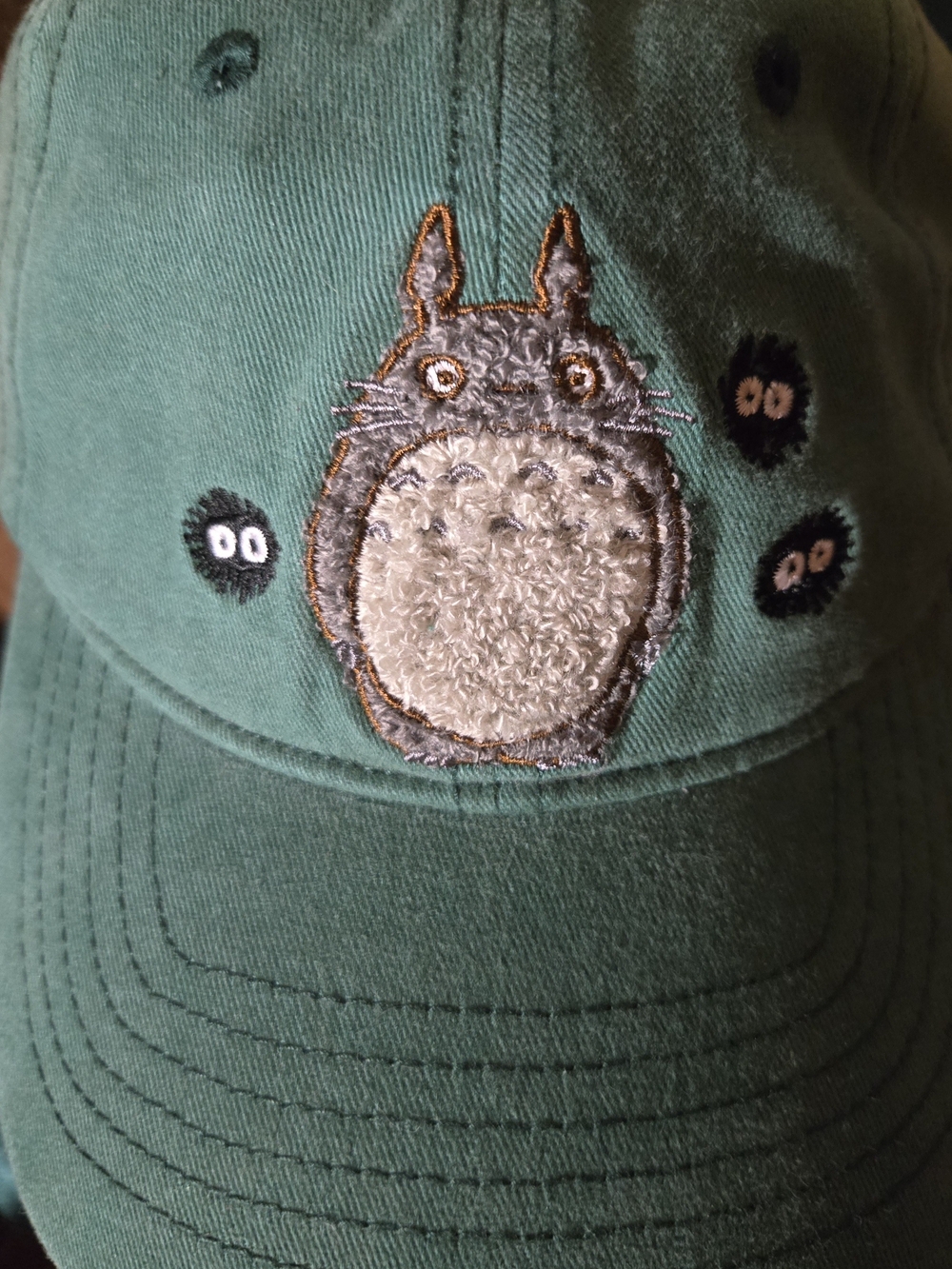 Box Lunch Totoro Embroidered Baseball Cap, NWT
